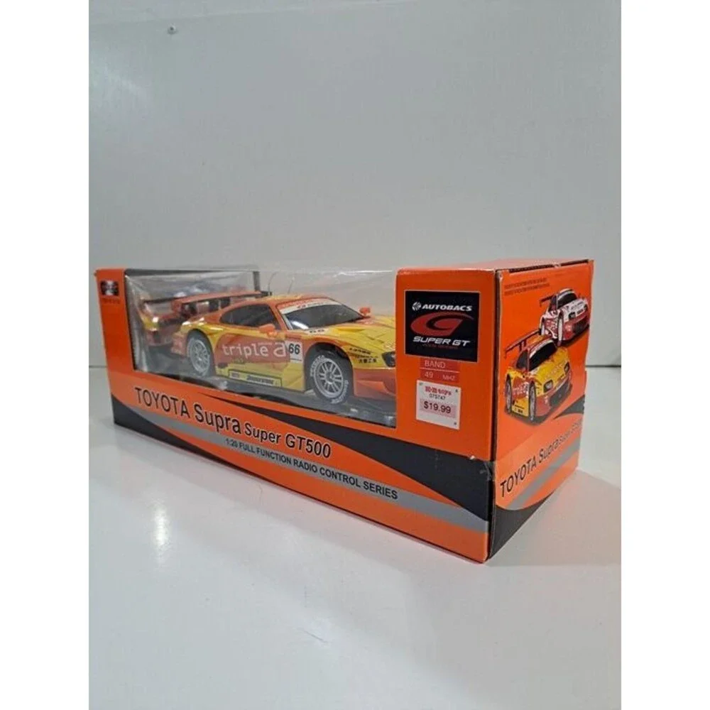 NIB MJX R/C 8112A Radio Control 1:20 Autobach Super GT500 Toyota Supra Race Car